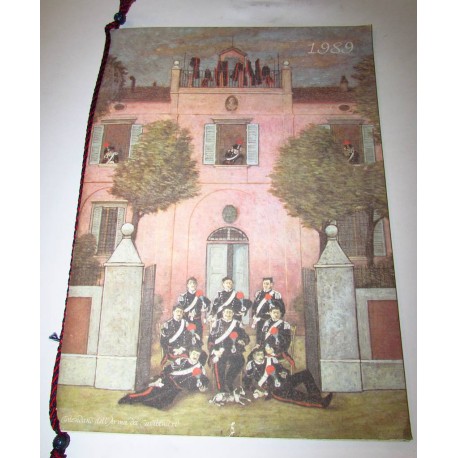 Calendario Carabinieri 1989