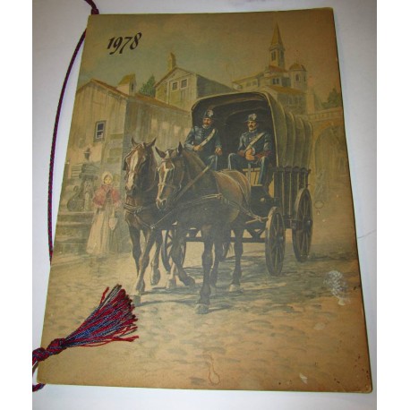 Calendario Carabinieri 1978
