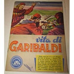 Vita di Garibaldi collezioni Lampo album di figurine 1961