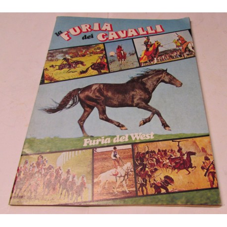 La furia dei cavalli Furia del west edizione MG 1978