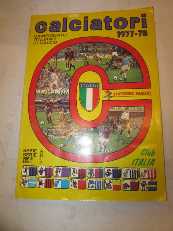 Album Panini calcio 1977/78