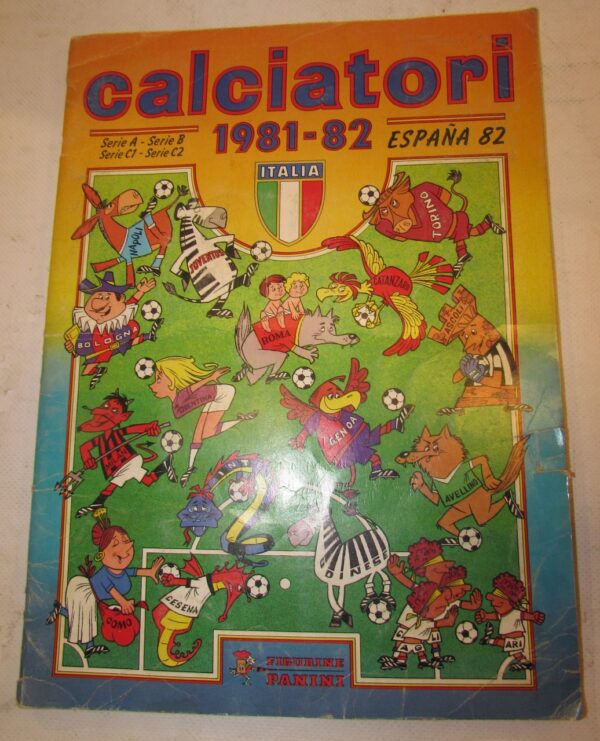 Panini calcio 19821/82