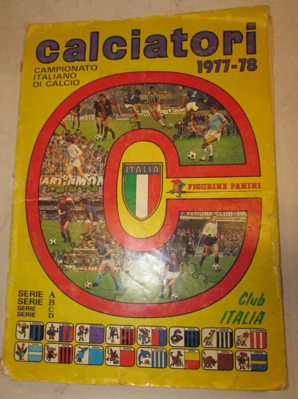Album figurine Panini 77/78 calcio da recupero