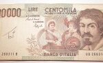 Caravaggio 1° tipo 100.000 lire