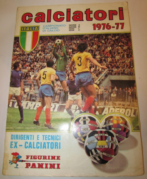Album figurine Panini 76/77 calcio completo