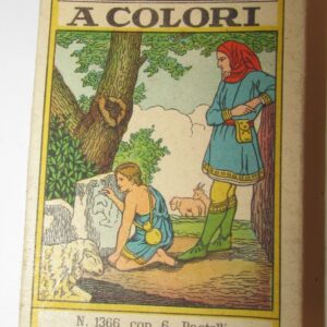 vecchia scatola di PASTELLI A COLORI GIOTTO N 1372 FILA Firenze Alinari Baglioni