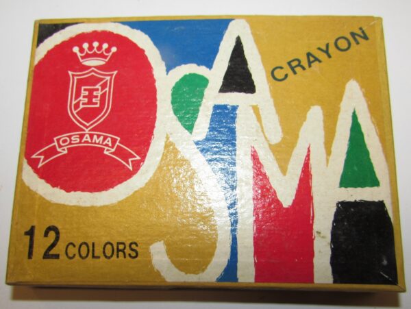 CONFEZIONE 16 MATITE COLORATE Crayon OSAMA