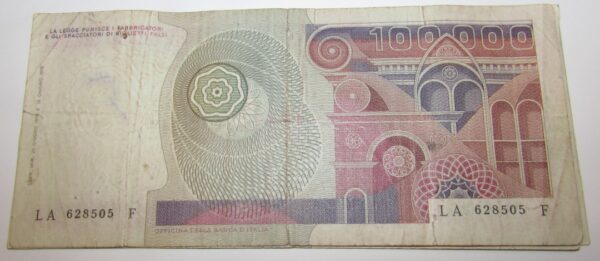 Botticelli 100.000 mila lire